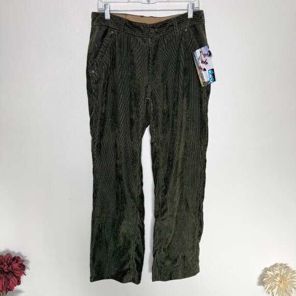 NEW Kavu Seattle Mens Long Haul Pants Spruce Green Size 32 Hipster Grunge - Picture 1 of 6